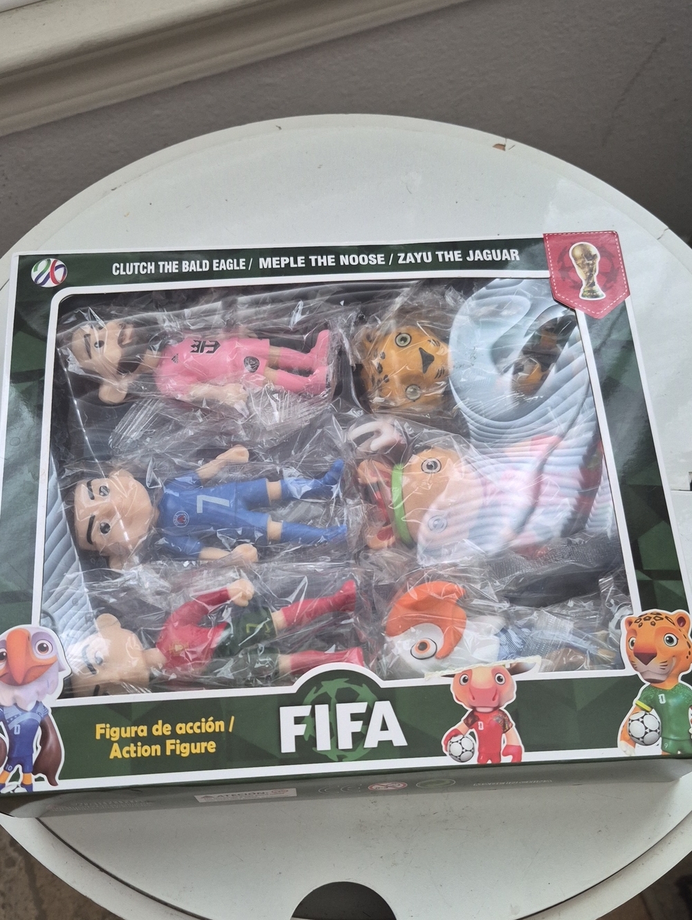 FIFA Kids Action Figure Set - Pink, Blue, Red, Orange, Green